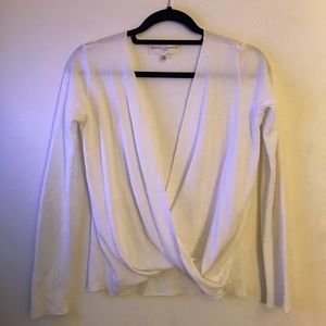 Project Social T Long Sleeve Open V Neck